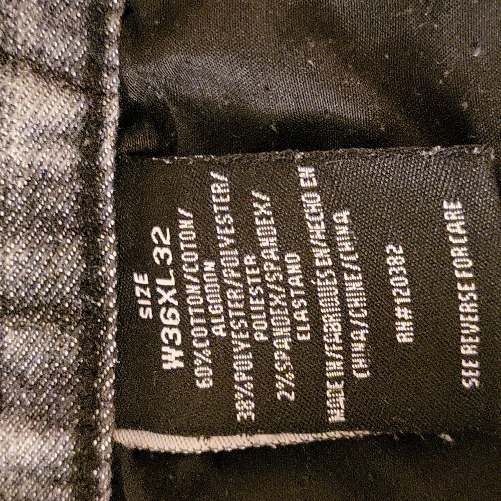 Pre-owned Fly Society Men's Denim (Size W36xL32) Gray - Picture 8 of 9